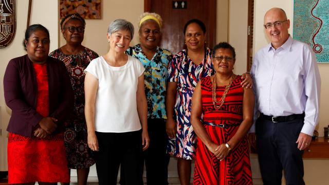 Avustralya Dışişleri Bakanı Wong, Solomon Adaları'nı ziyaret etti
