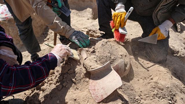 Arkeolojik kazıda dünya rekoru: 670 kazı yapıldı