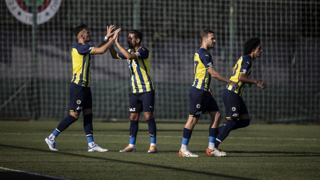 Fenerbahçe ikinci hazılık maçında farklı kazandı