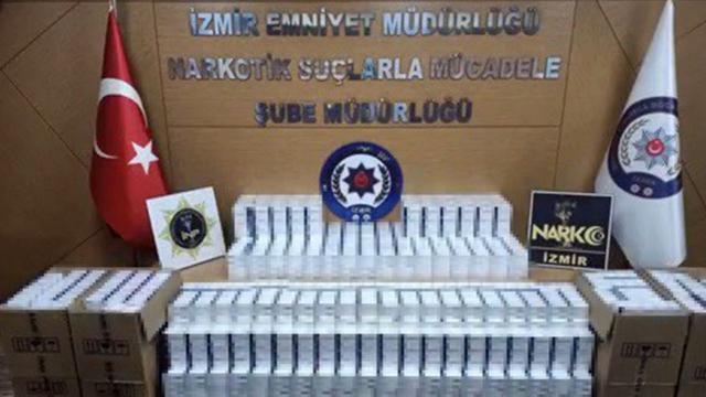 İzmir'de yeşil reçete operasyonu: 282 bin sentetik ecza ele geçirildi