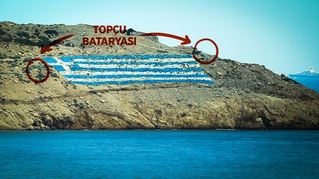 Yunan medyası Keçi Adası'nın görüntülerini yayınlayan AA ve TRT Haber'i hedef aldı