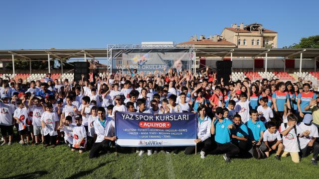 Nevşehir'de Yaz Spor Okulları açıldı