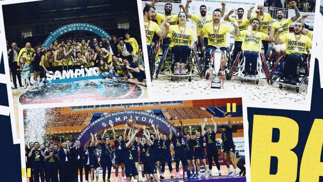 Basketbolda Türkiye liglerine Fenerbahçe damgası