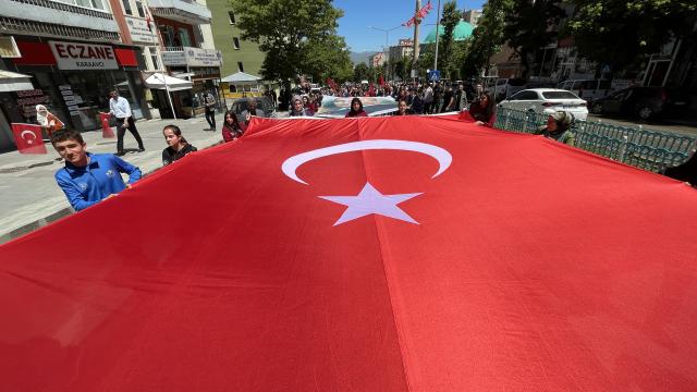Atatürk'ün Erzurum'a gelişinin 103. yıl dönümü törenle kutlandı