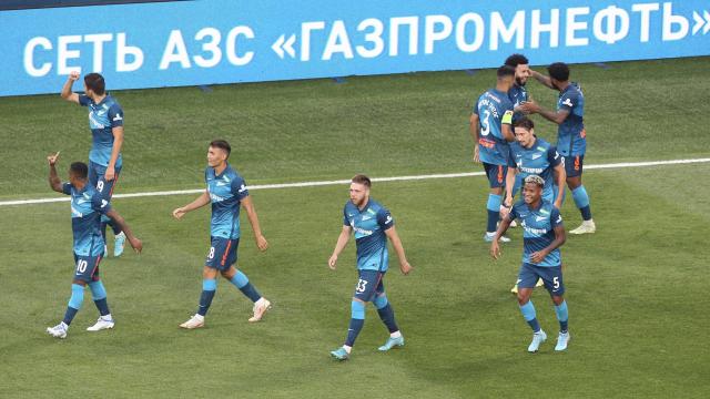 Rusya Süper Kupası'nda şampiyon Zenit St. Petersburg oldu