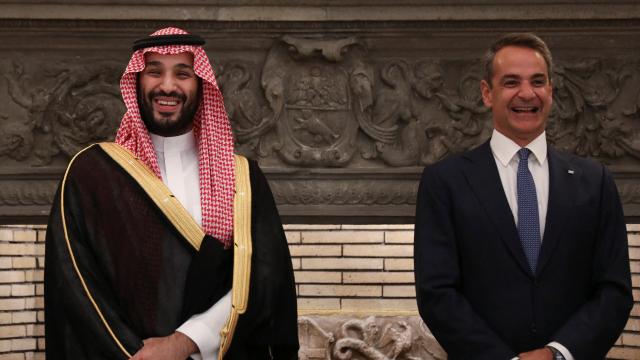 Suudi Arabistan Veliaht Prensi Selman, Yunanistan'a resmi ziyarette bulundu