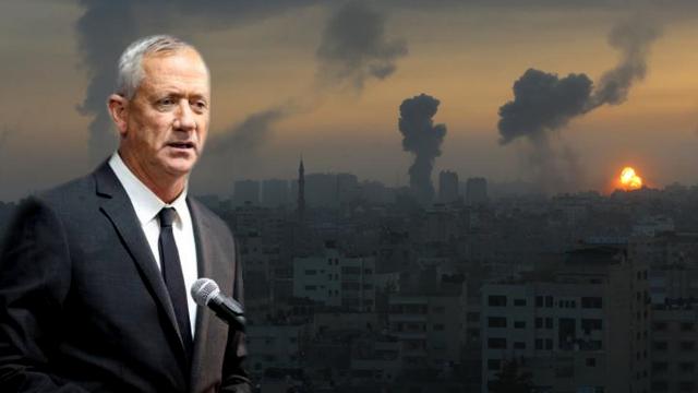 İsrail Savunma Bakanı Gantz, "Gazze'ye saldırıya devam" emri verdi