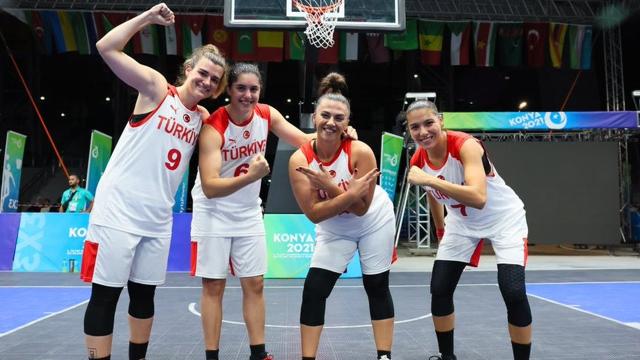 3x3 Kadın Basketbol Milli Takımı bronz madalya kazandı