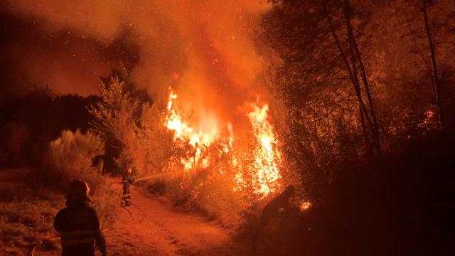 İspanya'nın Valensiya bölgesinde devam eden yangında 10 bin hektarlık alan yandı