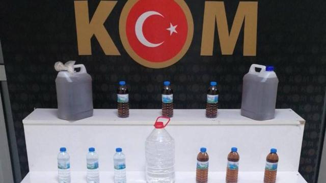 Kırşehir'de sahte içki operasyonu