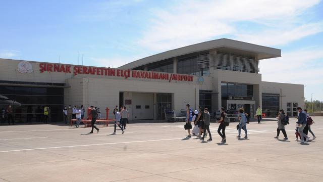 Şerafettin Elçi Havalimanı temmuzda 29 bin yolcuya hizmet verdi