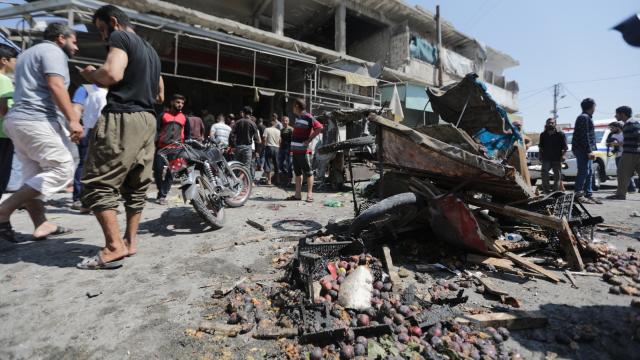 Suriye'nin kuzeyindeki El Bab ilçesine füzeli saldırı: 9 sivil öldü