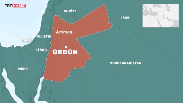 Ürdün'de askeri uçak düştü