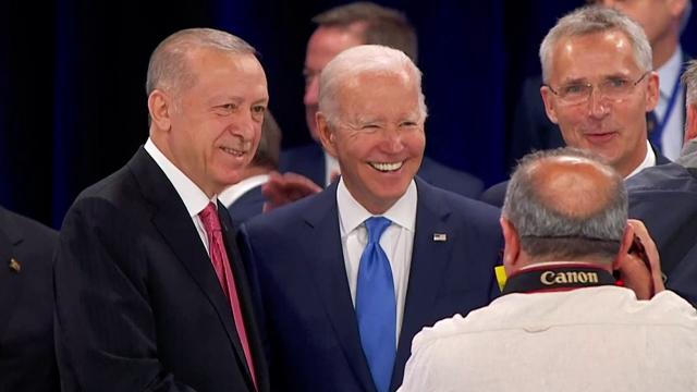 Cumhurbaşkanı Erdoğan ABD Başkanı Biden'ın liderler onuruna verdiği yemeğe katıldı