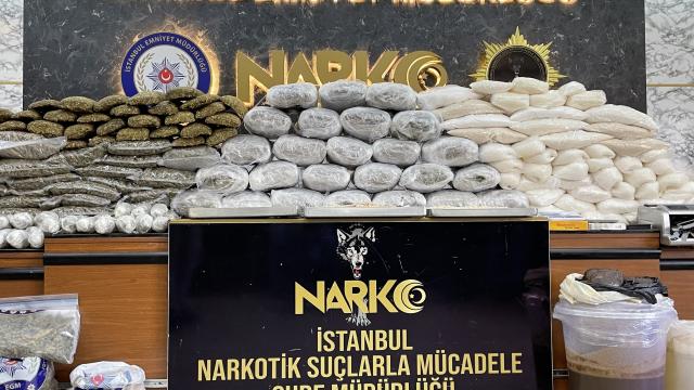 İstanbul'da 367 kilo 450 gram uyuşturucu ele geçirildi