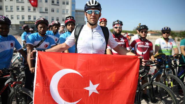 'İlk Adımdan Son Kurşuna Kurtuluş Yolu Bisiklet Turu' etkinliği yapıldı