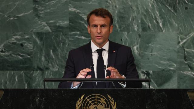 Macron'un BM'deki konuşması tartışmalara neden oldu