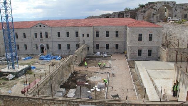 Sinop Tarihi Cezaevi ve Müzesi'ndeki restorasyonda sona doğru