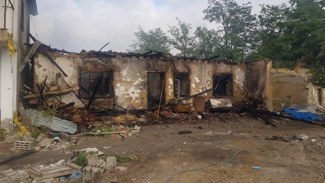 Yozgat'ta çıkan yangında müstakil ev kullanılamaz hale geldi