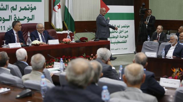 Filistinli gruplar Cezayir'de uzlaşı anlaşması imzaladı