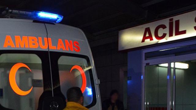 Trabzon'da yorgun mermi isabet eden kadın yaralandı