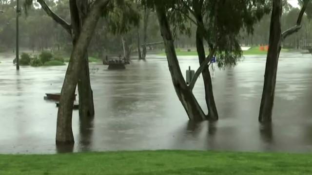 Avustralya'nın bazı eyaletlerinde şiddetli yağışlar etkili oldu