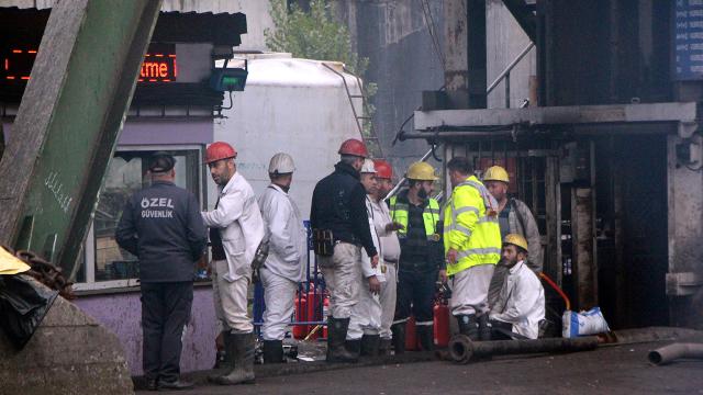 Bartın'da maden ocağındaki yangın etkisini azalttı