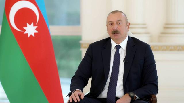 Aliyev'den Cumhurbaşkanı Erdoğan'a maden ocağında ölenler için taziye mesajı