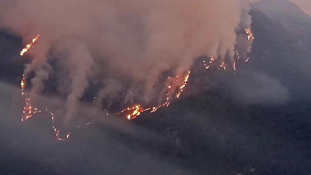 Osmaniye'deki orman yangını sürüyor