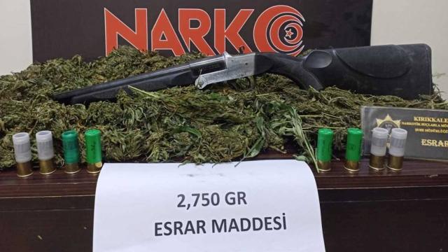 Kırıkkale'de uyuşturucu operasyonu: 3 gözaltı