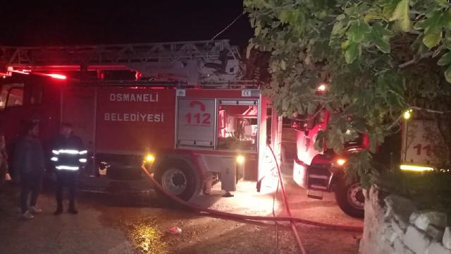 Bilecik'te evde çıkan yangında 1 kişi hayatını kaybetti