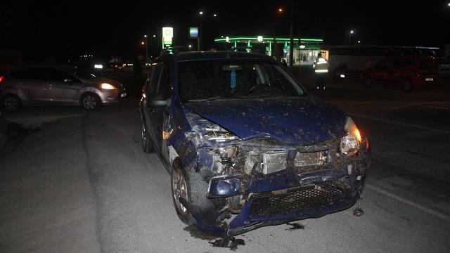 Edirne'de otomobil sürüye çarptı: 7 koyun telef oldu