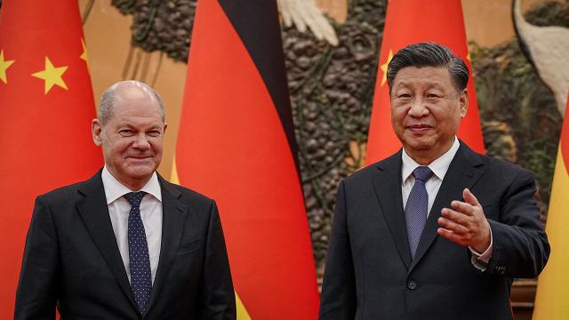 Çin Devlet Başkanı Şi, Almanya Başbakanı Scholz ile görüştü