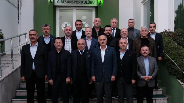TFF Başkanı Mehmet Büyükekşi'den Giresunspor'a ziyaret