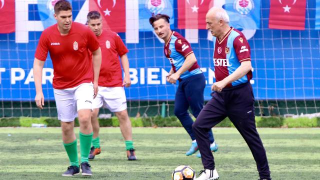 Türkiye-Macaristan dostluk maçı Trabzon'da oynandı