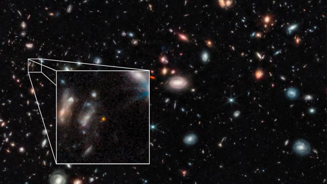 James Webb Uzay Teleskobu "pırlanta" gibi parlayan yeni bir galaksi görüntüledi