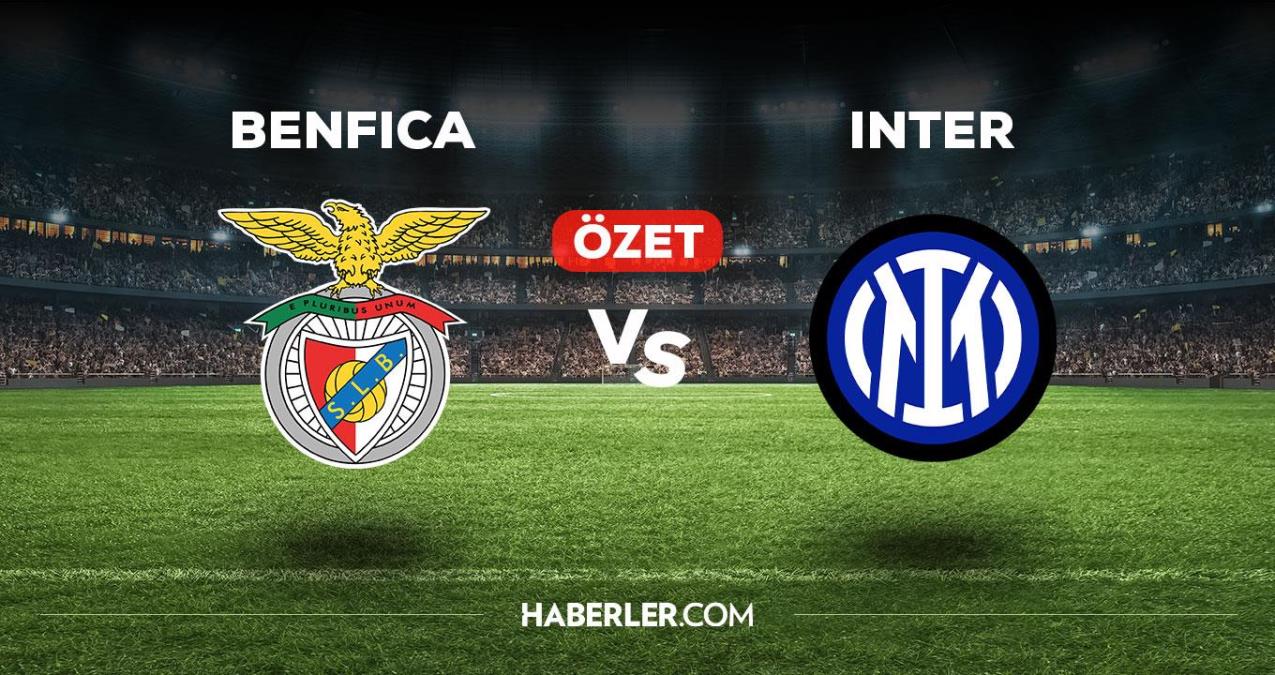 Benfica Inter maç özeti! (VİDEO) Benfica Inter maçı özeti izle! Benfica Inter maçı kaç kaç bitti?