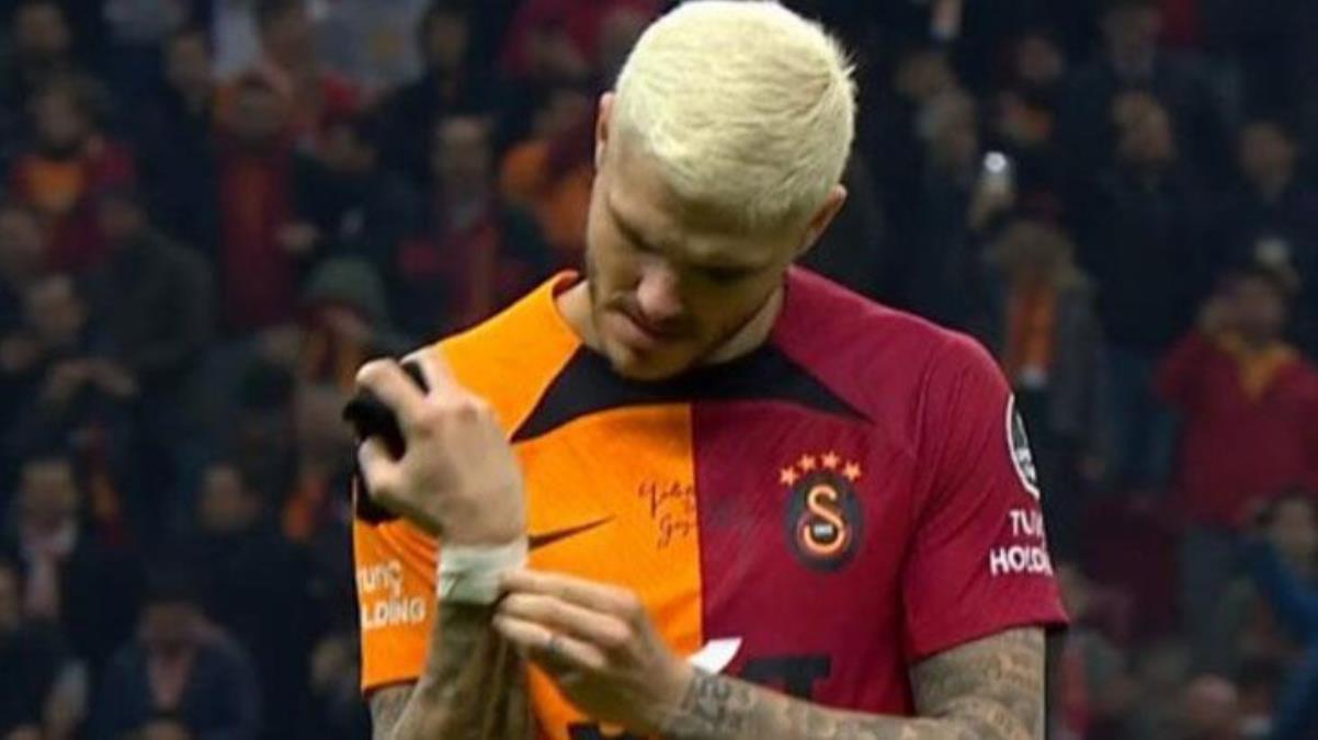 Galatasaray'da Icardi krizi! Kutlamaya çıkmadı, apar topar stadı terk etti