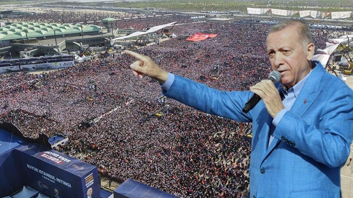 1 milyon 700 bin kişi katıldı! Cumhurbaşkanı Erdoğan'dan İstanbul mitingi bildirisi: Burada kucaklaşmamız tesadüf değil