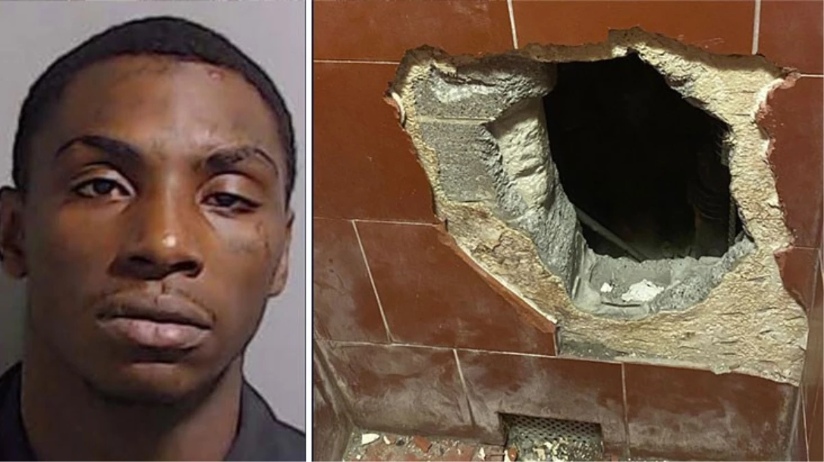 ABD'de bir mahkum, yan hücresindeki adama saldırmak için tünel kazdı