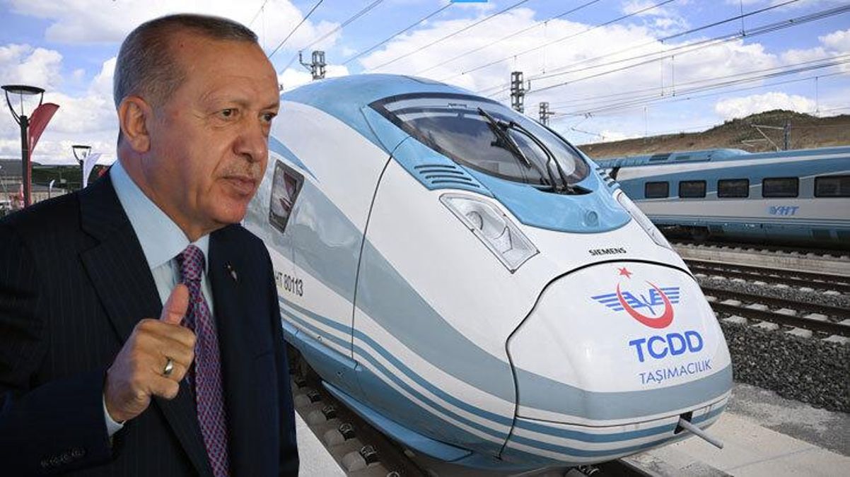 Ankara-Sivas Süratli Tren Çizgisi'nin açılışına katılmayan Cumhurbaşkanı Erdoğan muştuyu toplumsal medyadan verdi: Mayıs sonuna kadar fiyatsız
