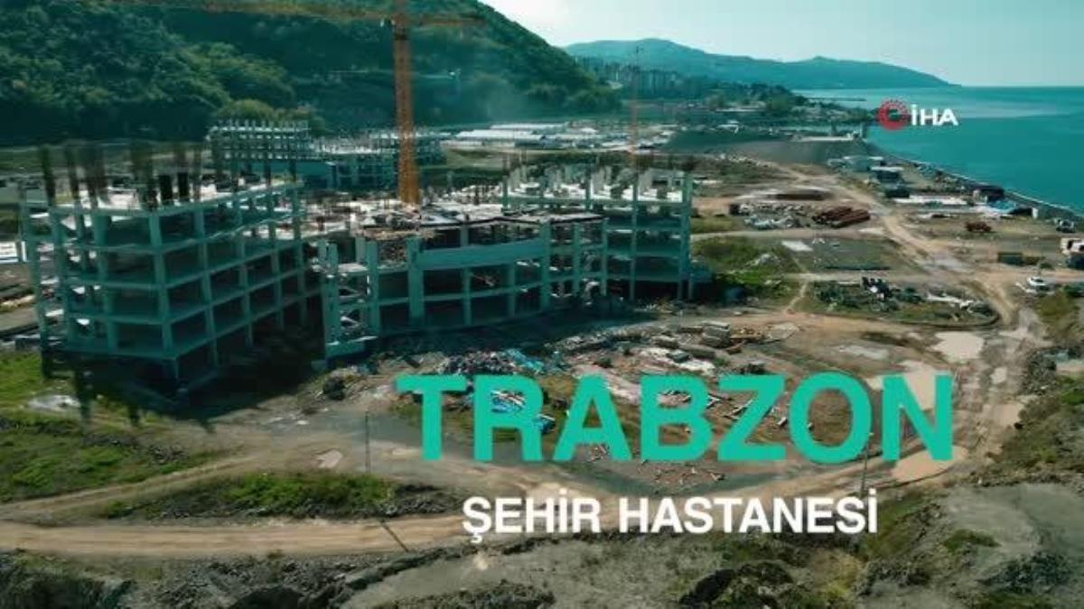 Bakan Koca: "Trabzon Kent Hastanesinde katlar yükseliyor"