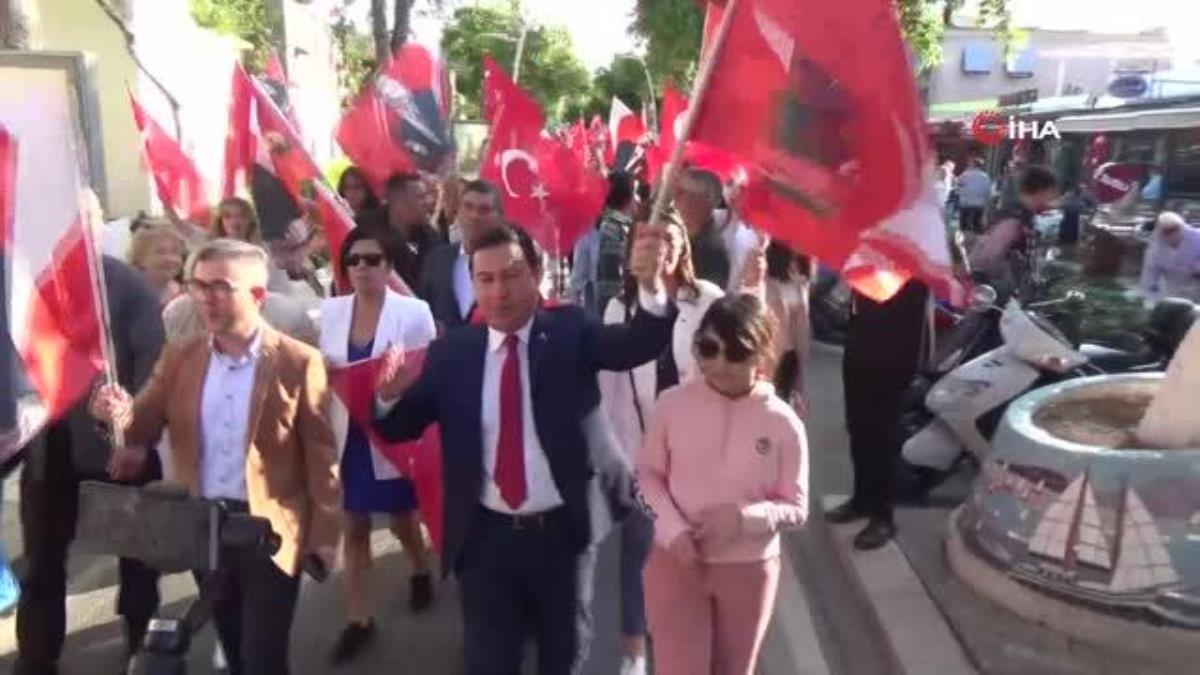 Bodrum'da 19 Mayıs etkinliklerinde Sefo izdihamı