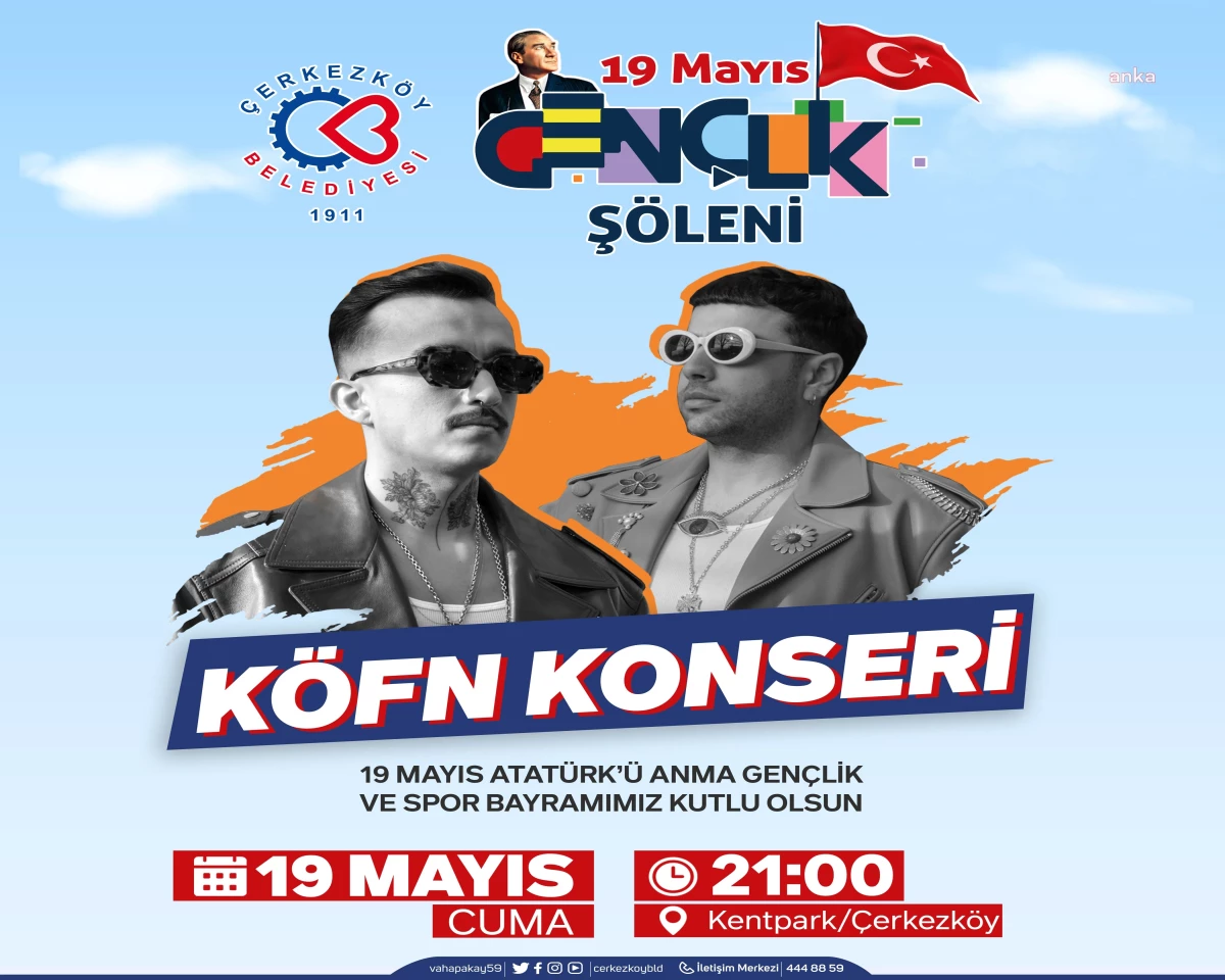 Çerkezköy'de 19 Mayıs aktiflikleri başlıyor