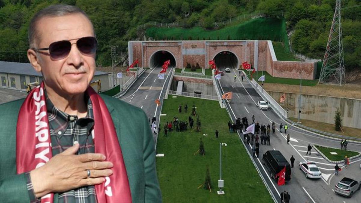 Cumhurbaşkanı Erdoğan'ın iştirakiyle Zigana Tüneli açıldı: 1 saatlik yol 30 dakikaya düştü