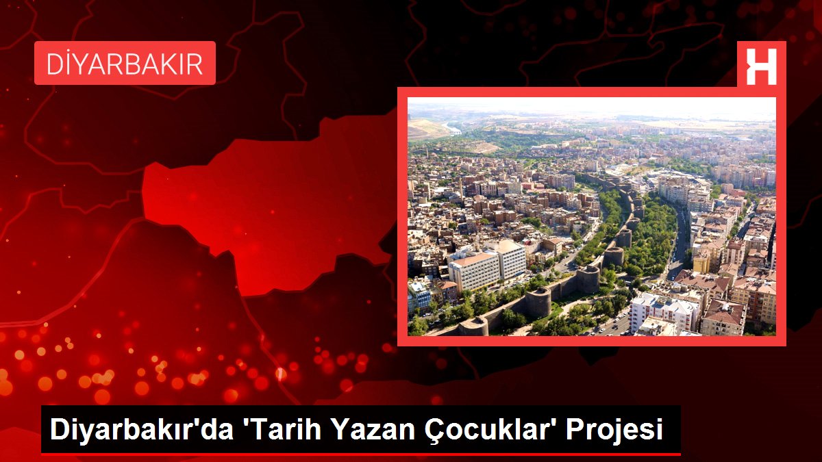 Diyarbakır'da 'Tarih Yazan Çocuklar' Projesi