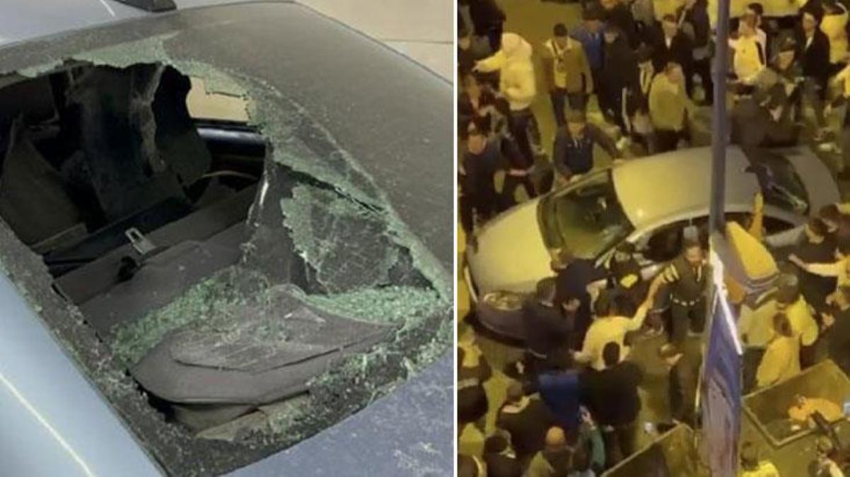 Fenerbahçe taraftarının saldırdığı adam yaşadıklarını anlattı! Otomobilinde 80 bin liralık hasar var