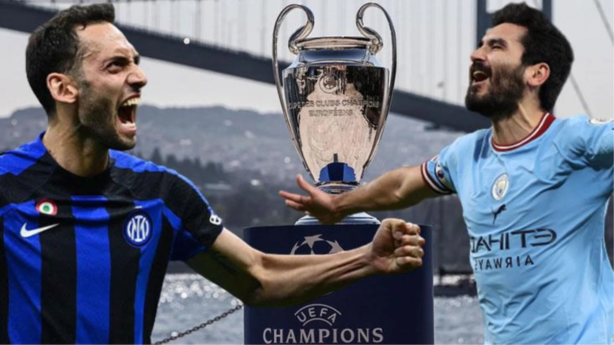 Hakan ve İlkay karşı karşıya! İstanbul'daki Şampiyonlar Ligi finalinin ismi aşikâr oldu: Inter-Manchester City