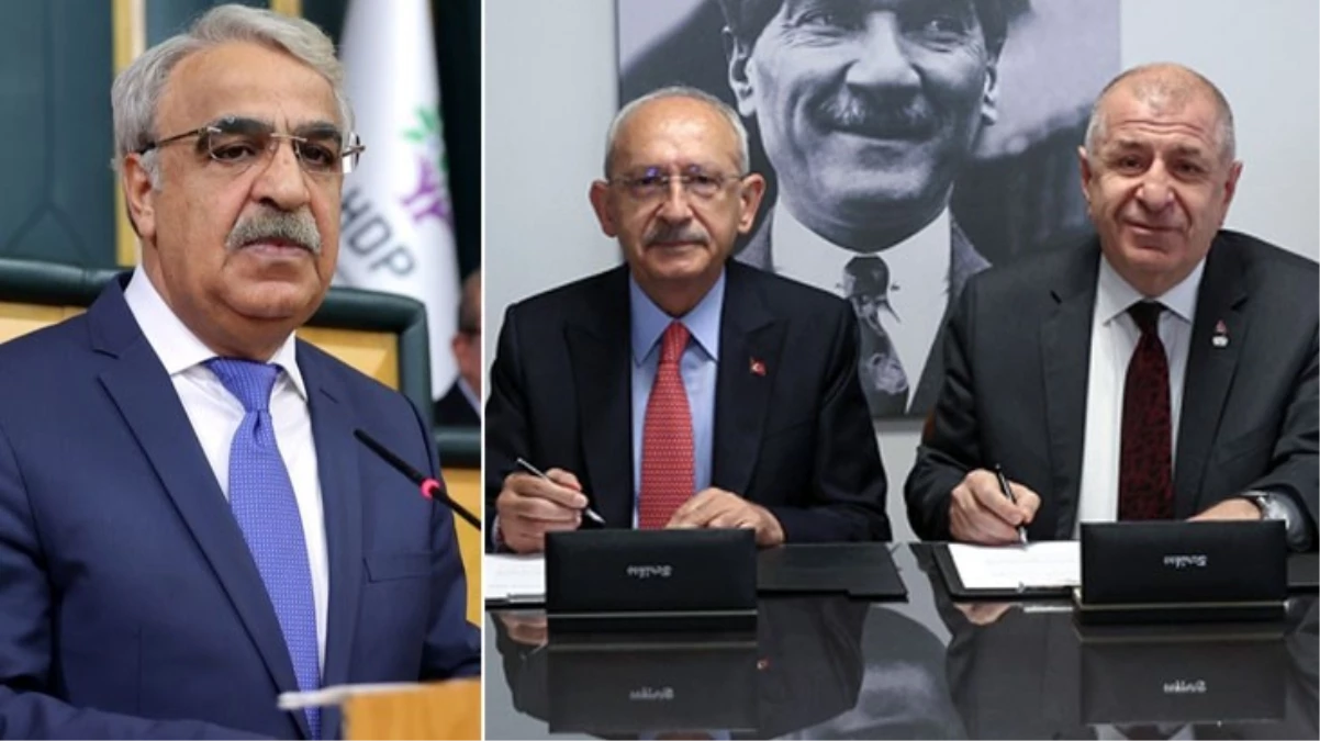 HDP'li Sancar'dan "CHP ile Ümit Özdağ'la imzalanan protokolü görüştünüz mü?" sorusuna karşılık