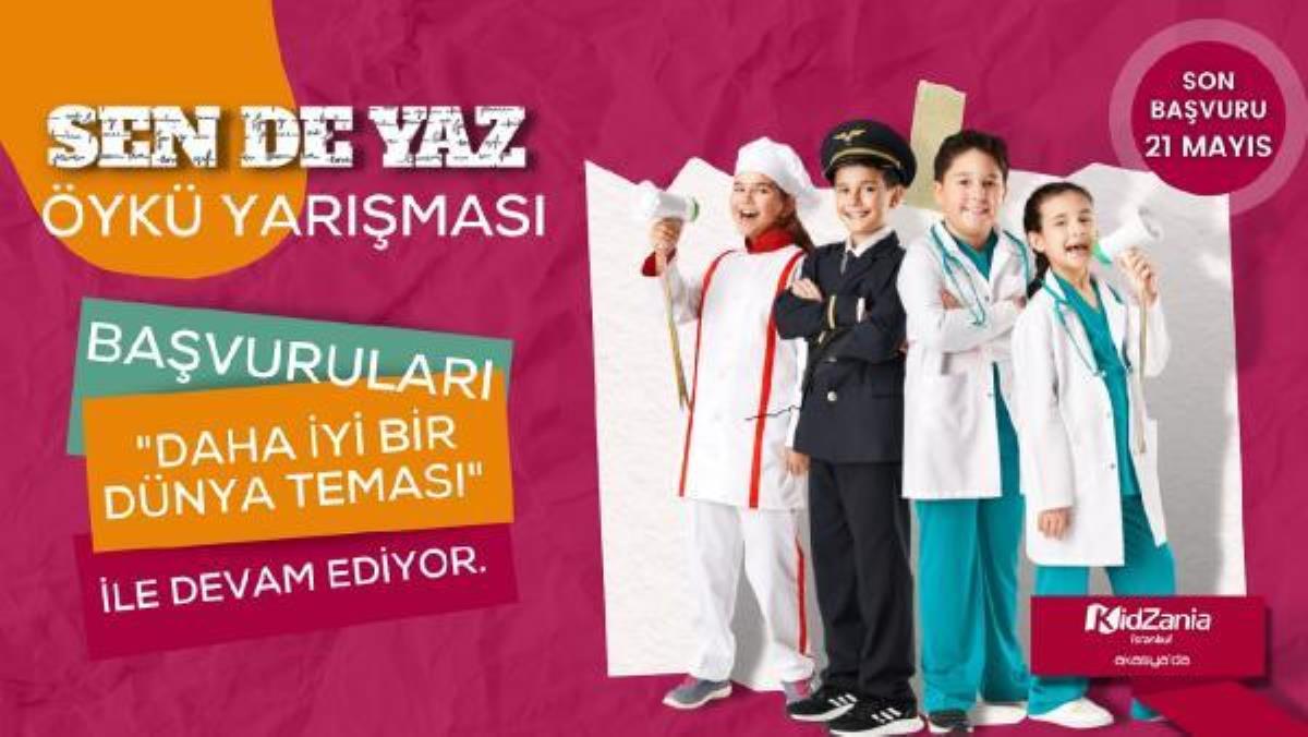 KidZania İstanbul'dan 'Daha Düzgün Bir Dünya' temalı hikaye yarışı